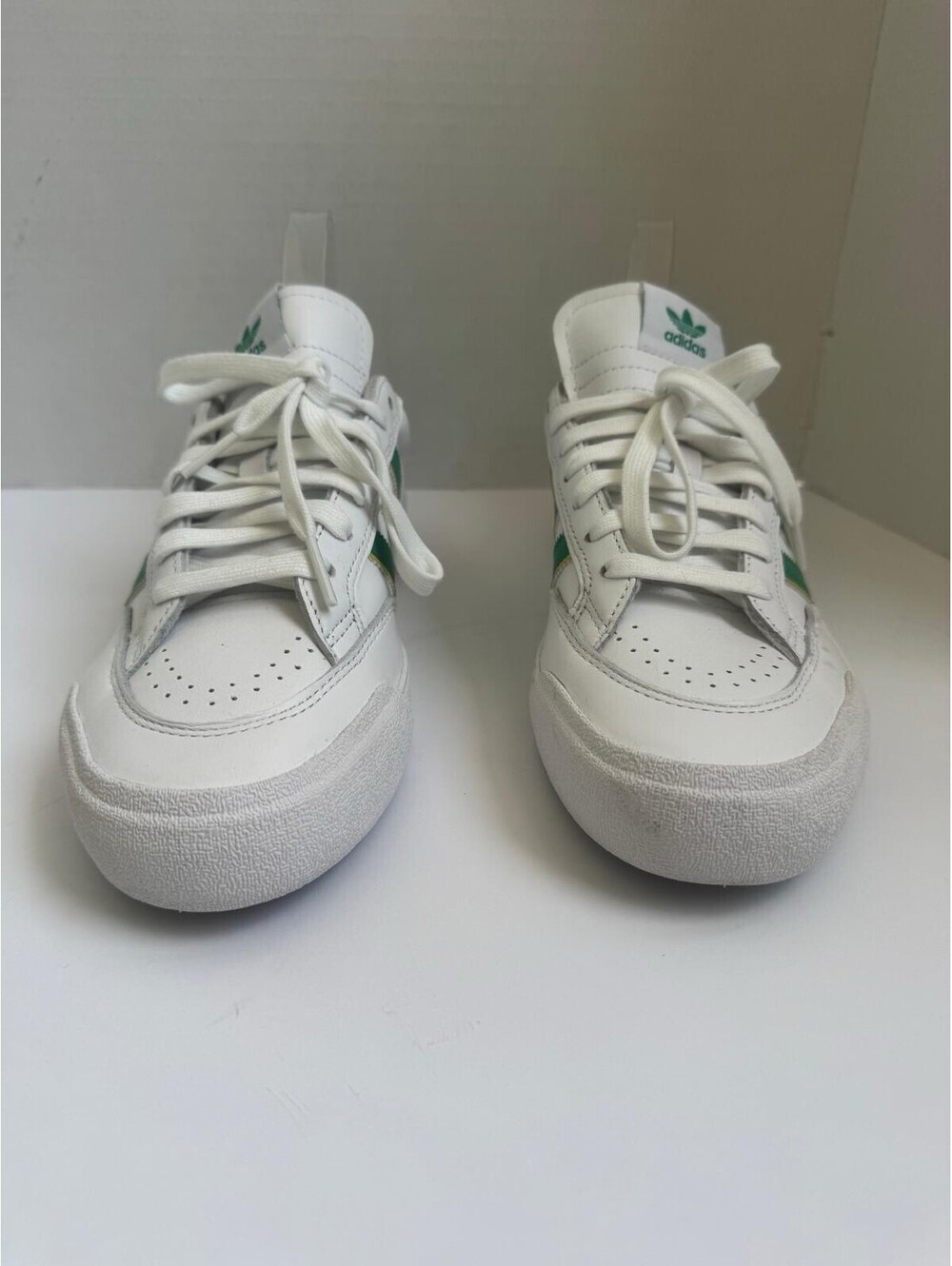 Adidas Nora Skateboarding Shoes – Cloud White / Court Green / Skate Yellow